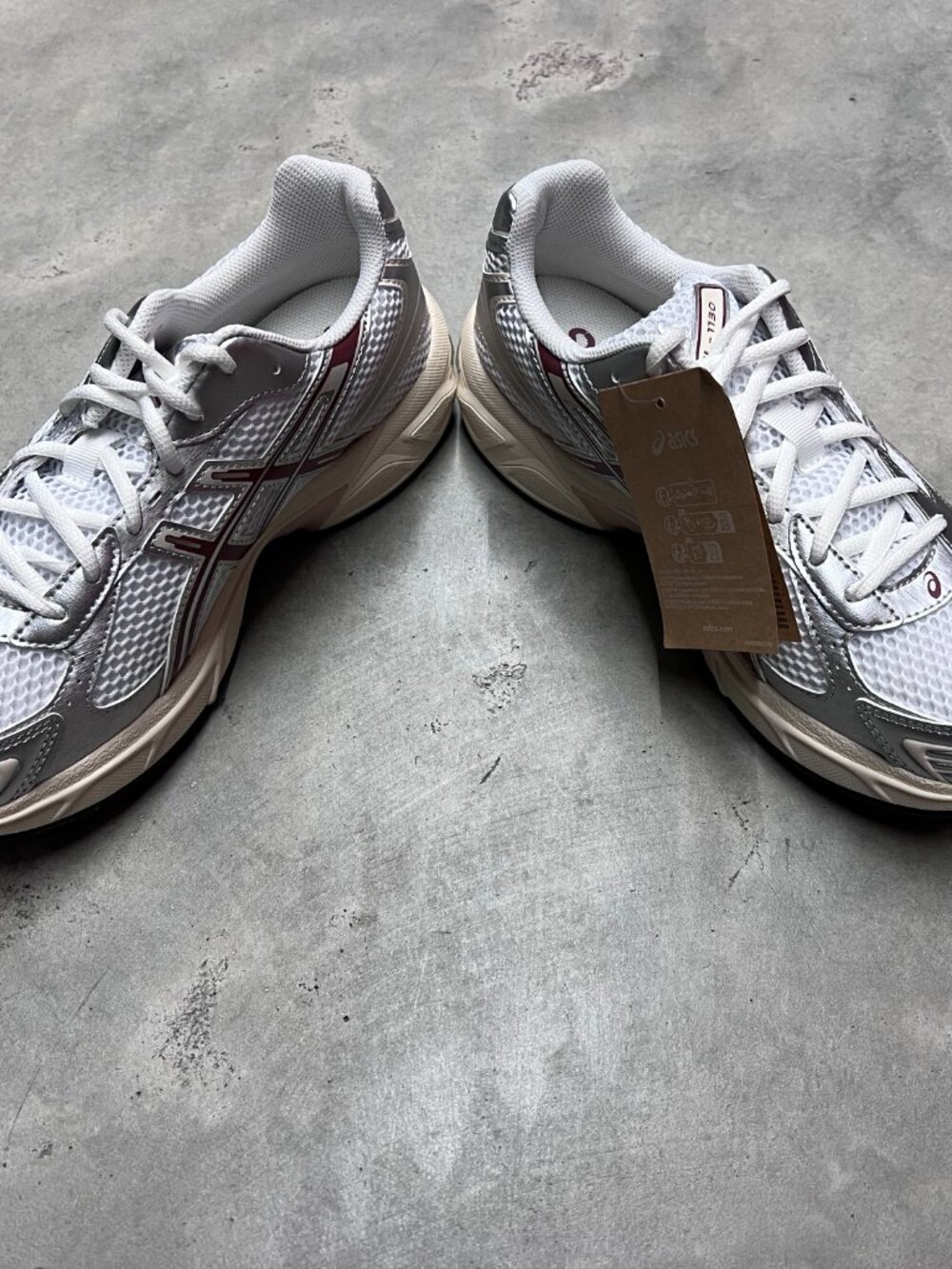 Asics Gel 1130 White Rusted Rock Men's 1203A609-117 - New - Picture 5 of 6